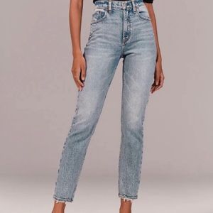 Abercrombie High Rise Mom Jeans